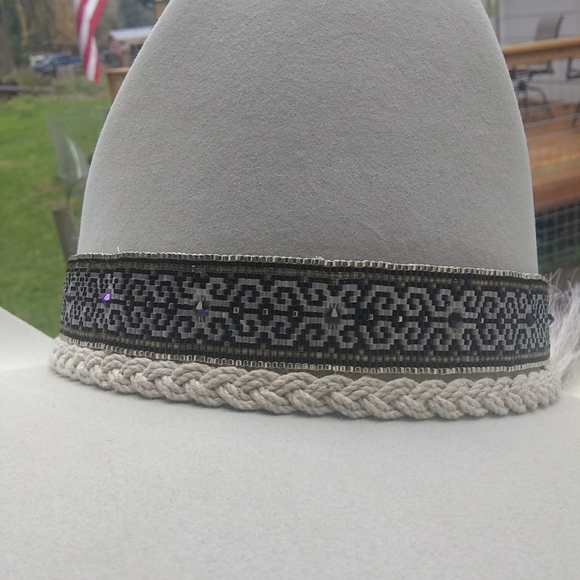 JRW Cowboy Infinity Rodeo Western Show Hat Band - Picture 8 of 11